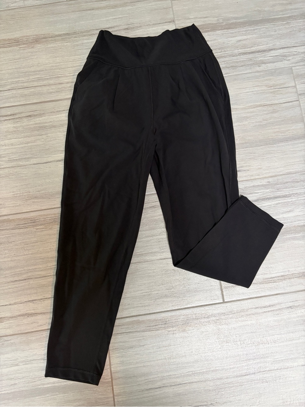 Athleta Women's Elation Black Pull-On Stretch Pants